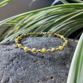 Handmade Gold Wire Canadian Jade Bangle